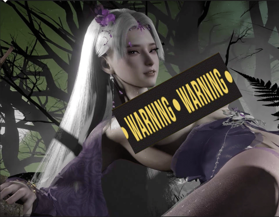 图片[2]-[VAM] fengying：斗破小医仙-紫丝白毛御姐户外骑乘 2K无修版★CV[新作/1.6G]-小蛇ACG