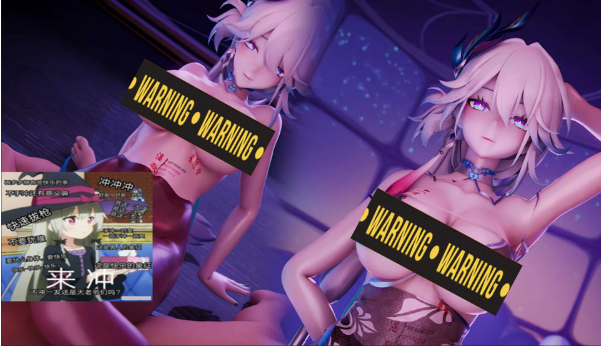 SRYB/三仁月饼 大佬3月新作：MMD合集 艾莲+爻光 2K无修版★全CV[3G]-小蛇ACG